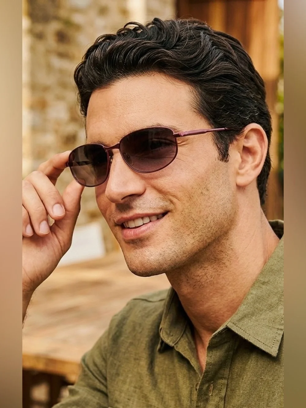 Dockers Premium Sunglasses |100% UV Protection | Unisex Slim Matrix-Inspired NWT